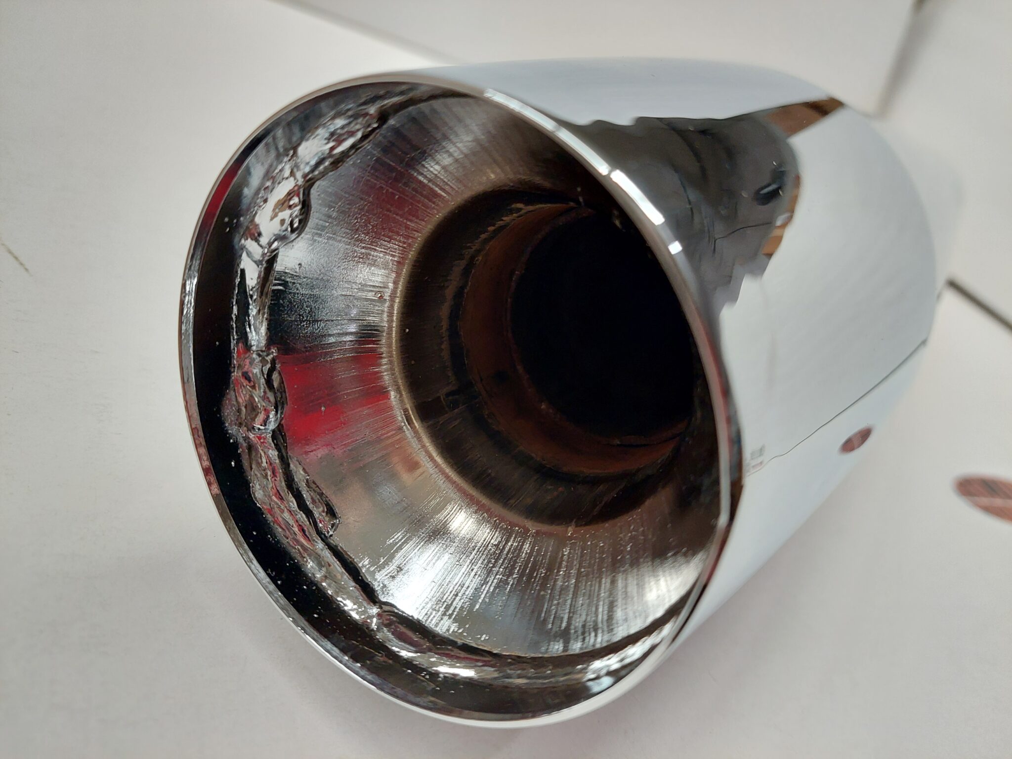 GENUINE HARLEY DAVIDSON Right Chrome Exhaust Muffler 65846