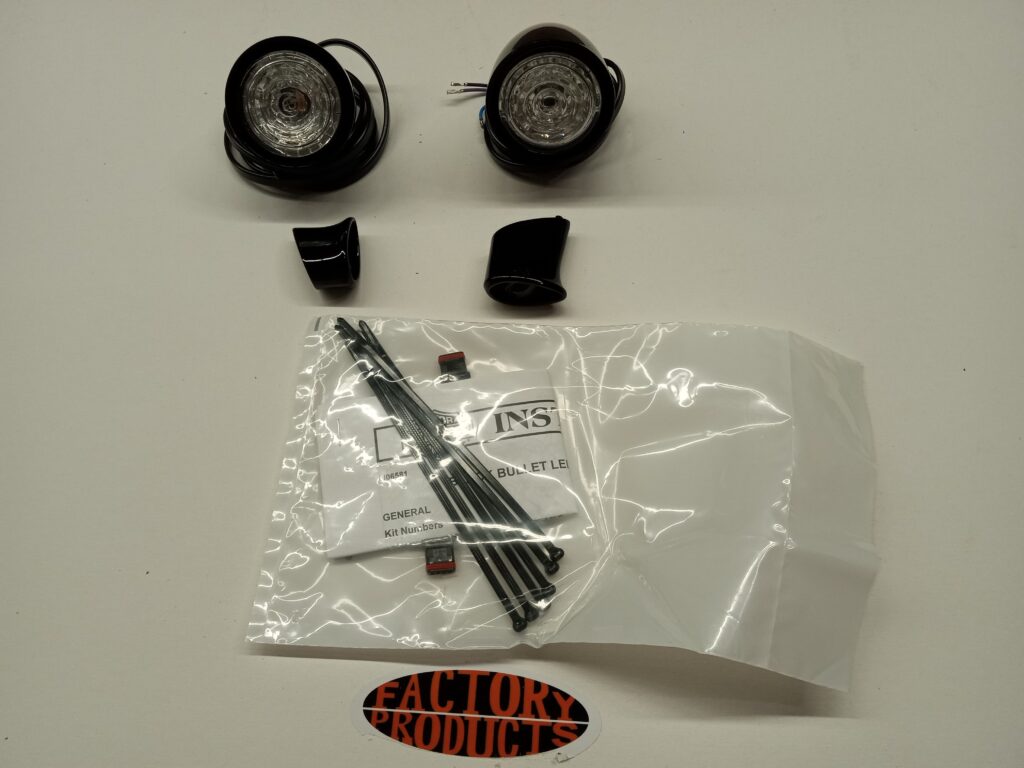 GENUINE HARLEY DAVIDSON LED BULLET TURN SIGNAL KIT REAR 67800981